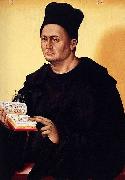 Jan Polack Portrait of a Benedictine Monk oil painting on canvas